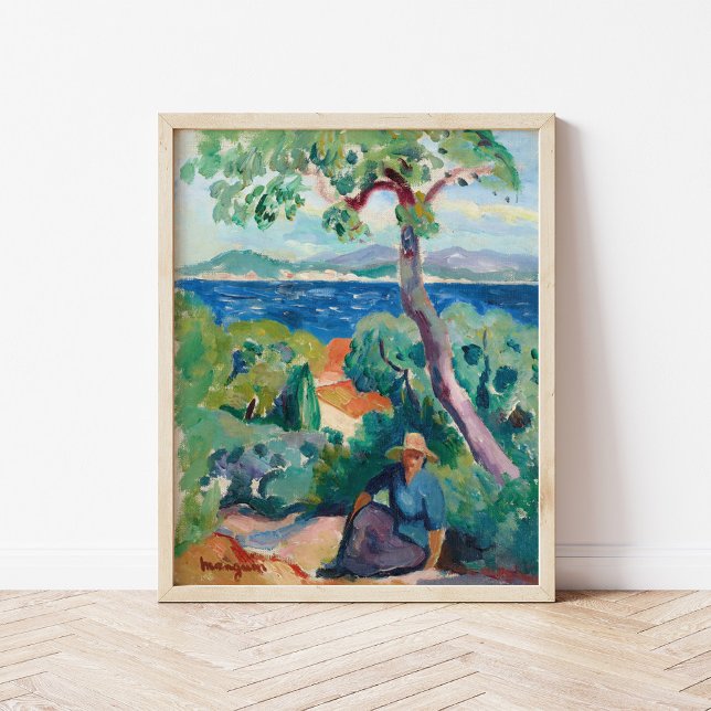 Poster Le chemin derrière la débauche | Henri Manguin (Créateur téléchargé)