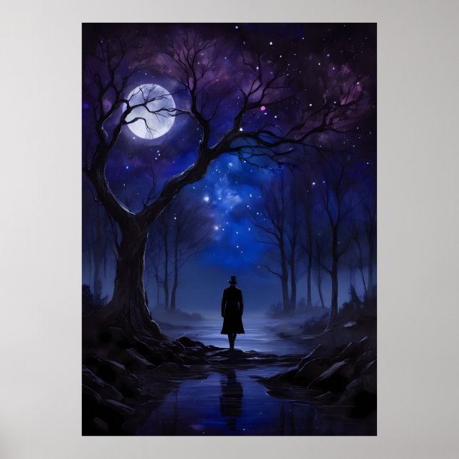 Poster Le chemin solitaire (Devant)