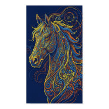 Le cheval bleu