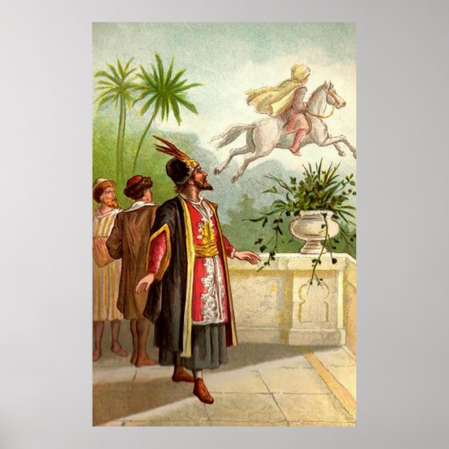 Poster Le Cheval enchanté Le Conte de Scheherazade (Devant)