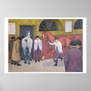 Poster Le Cheval Mart (huile sur toile)
