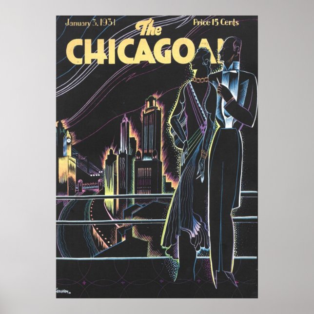 POSTER LE CHICAGOAN (Devant)