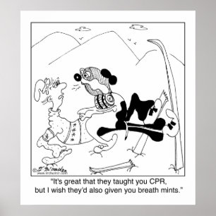 Poster Le chien de délivrance sait le CPR