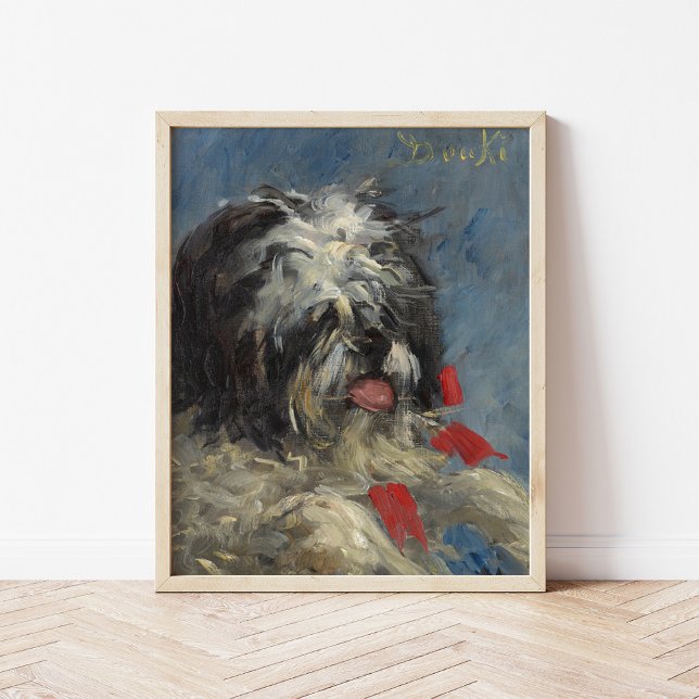Poster Le Chien ‘Donki’ | Édouard Manet (Créateur téléchargé)