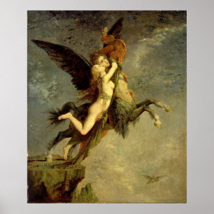 Poster Le Chimera de Gustave Moreau