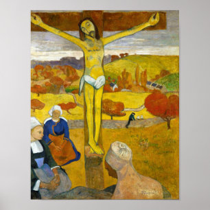 Poster Le Christ Jaune, Gauguin