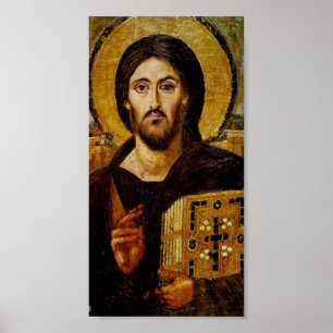 Poster Le Christ la copie d'affiche de sauveur