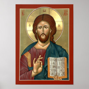 Poster Le Christ l'affiche de Lumière-Donateur