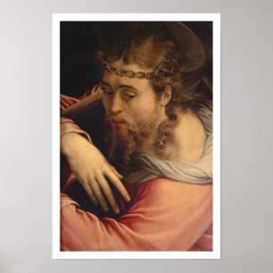 Poster Le Christ portant la croix, 1540-45 (huile sur le