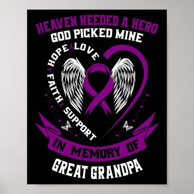 Poster Le ciel a besoin d'un héros Dieu Grand Grand Papi  (Devant)