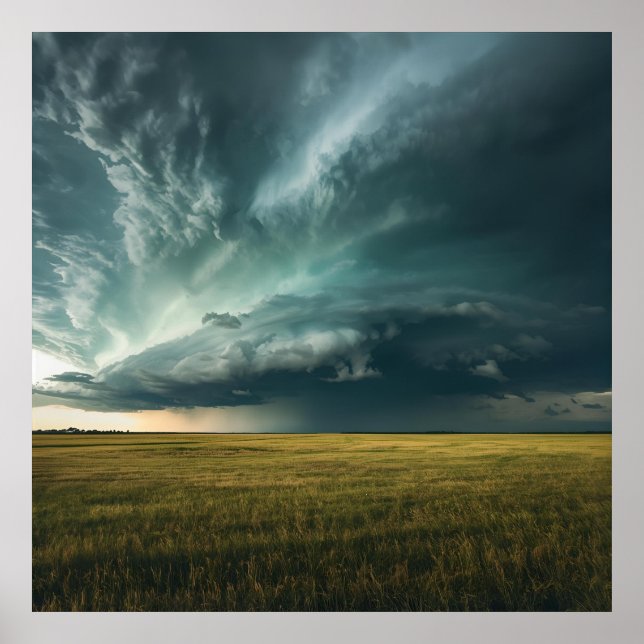 Poster Le ciel de la fureur : la colère de la nature sur  (Devant)