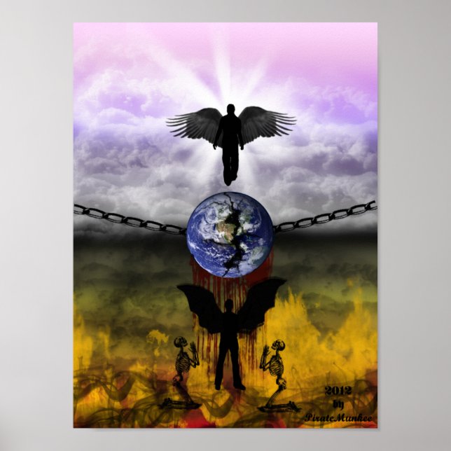 Poster Le ciel et l'enfer (Devant)