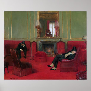 Poster Le club, 1911