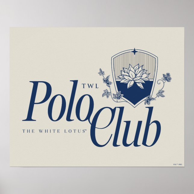 Poster Le Club White Lotus Polo (Devant)