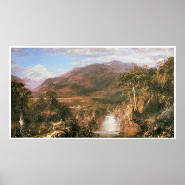 Poster Le Coeur des Andes, 1859 (Devant)