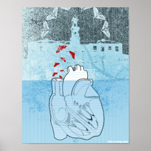 Poster le coeur humain