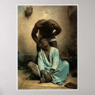 Poster Le coiffeur de Suez, 1876