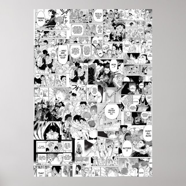Poster Le collage promis de terre jamais (Devant)