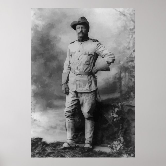 Poster Le colonel Teddy Roosevelt (Devant)