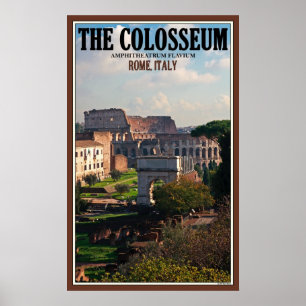 Poster Le Colosseum romain
