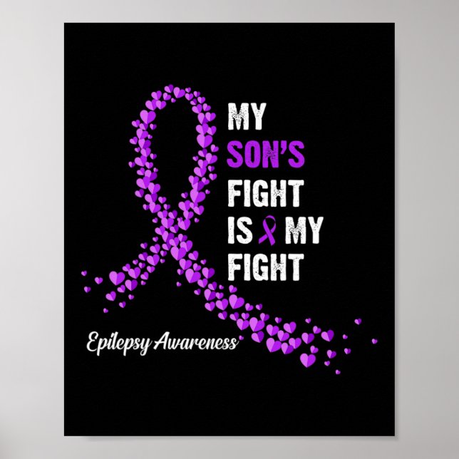 Poster Le combat de mon fils est ma lutte contre l'épilep (Devant)