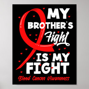 Poster Le combat de mon frère est mon combat Sensibilisat