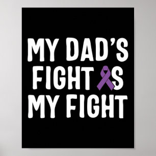 Poster Le combat de mon père est ma lutte contre le cance