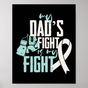 Poster Le combat de mon père est ma lutte contre le cance