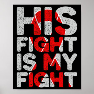 Poster Le combat est mon combat Congénitale Déficience ca