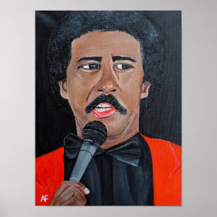 Poster Le Comedian Peinture par Alfred Fox