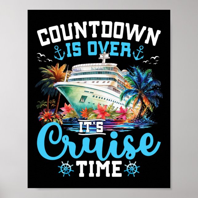 Poster Le compte à rebours est terminé C'est l'heure de l (Devant)