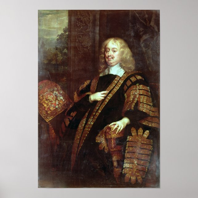 Poster Le comte de Clarendon, Lord High Chancelier (Devant)