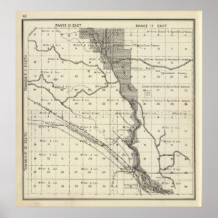 Poster Le comté de Madera, la Californie 6