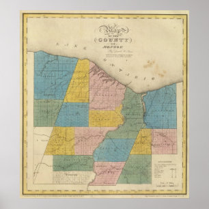 Poster Le comté de Monroe