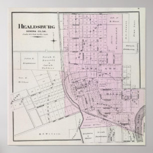 Poster Le comté de Sonoma, la Californie 22