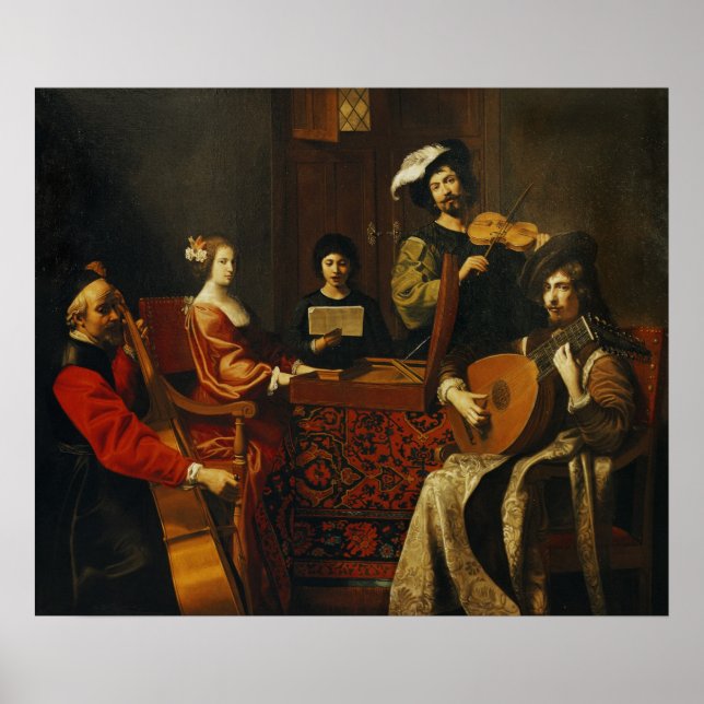 Poster Le concert (Devant)