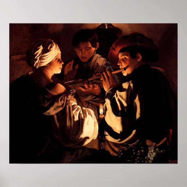 Poster Le Concert de Ter Brugghen, (Devant)