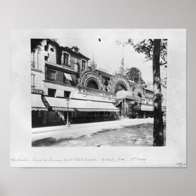 Poster Le Concert de Trianon à Paris (Devant)