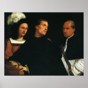 Poster Le concert des Beaux-Arts de la Renaissance Vintag