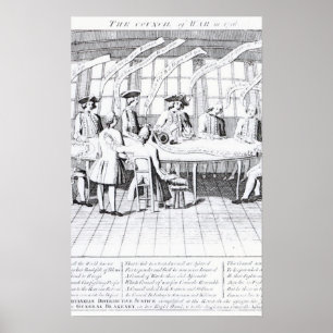 Poster Le Concile de Guerre en 1756