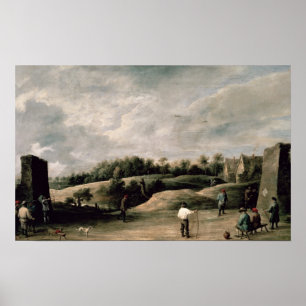 Poster Le concours de tir à l'arc