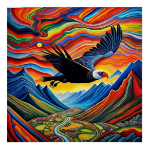 Poster Le Condor en plein essor