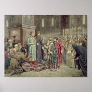 Poster Le Conseil appelle Michael F. Romanov au