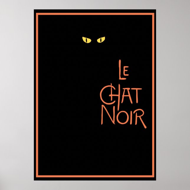Poster Le Conversation Noir dans la nuit (Devant)