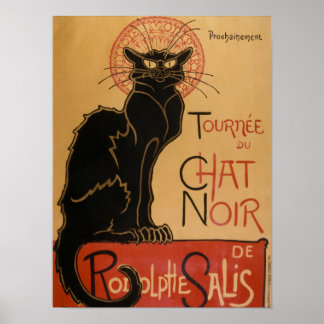 Poster Le Conversation Noir Original
