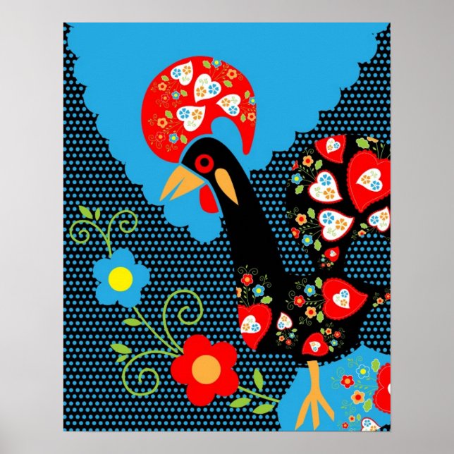 Poster Le Coq du Portugal (Devant)
