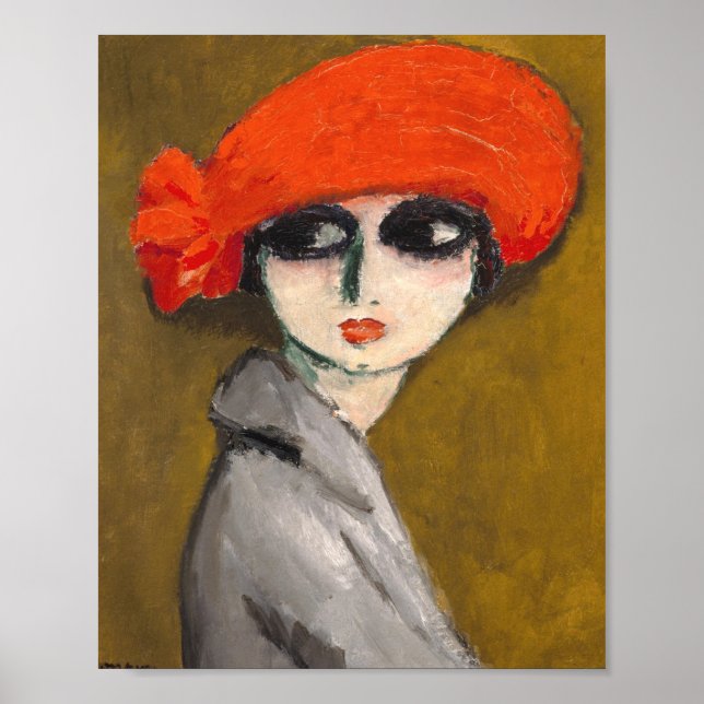 Poster Le Coquelicot ( Corn Poppy ) Par Kees Van Dongen (Devant)