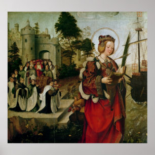 Poster Le cortège des reliques de St Auta
