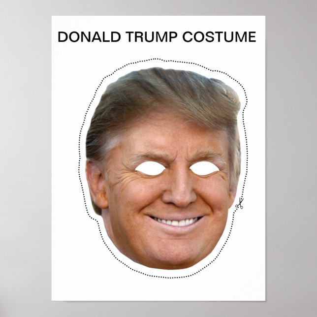 Poster Le costume de Donald Trump (Devant)