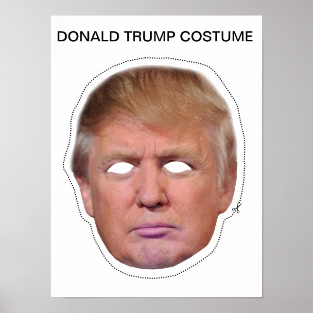 Poster Le costume de Donald Trump (Devant)
